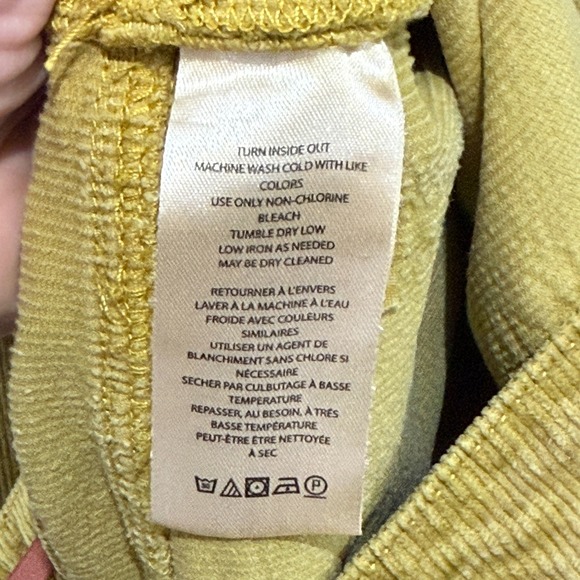 Pilcro The Icon Corduroy Flare Pants Womens Size 28 preppy classic boho retro - Picture 8 of 10